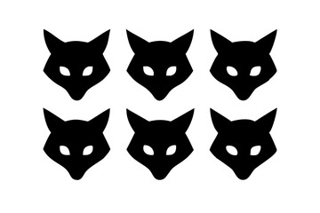 vector illustration of a fox