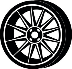 Fototapeta premium wheel of the car
