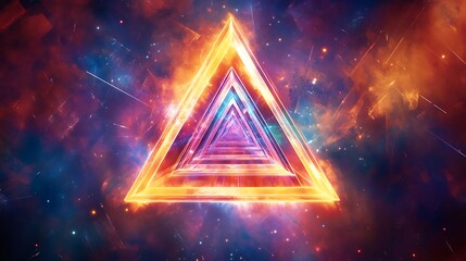  A rotating holographic logo with smooth, curved edges, floating in a sleek, dark room with ambient light