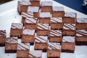 pieces of chocolate