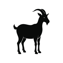 goat-silhouette--on-a-white-background.eps