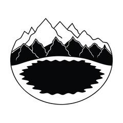 Frozen Lakes of Kashmir in Winter