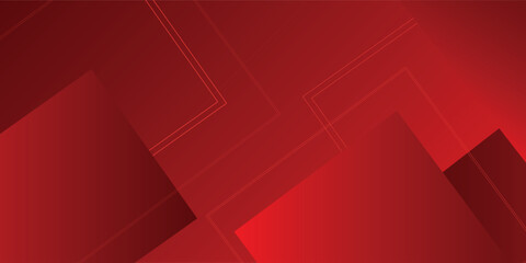 Fototapeta premium Red abstract modern background. Suit for business, institution, conference, party, Vector illustration