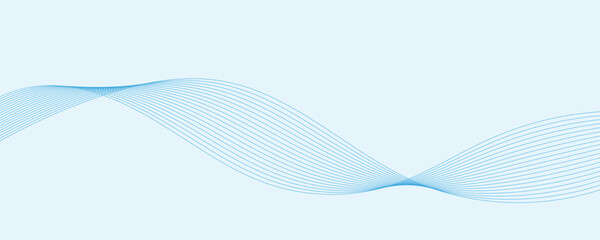 abstract blue wave background