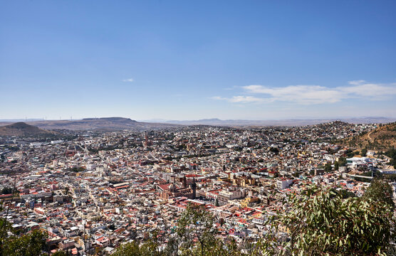 Vista de zacatecas desde el cerro de la bufa