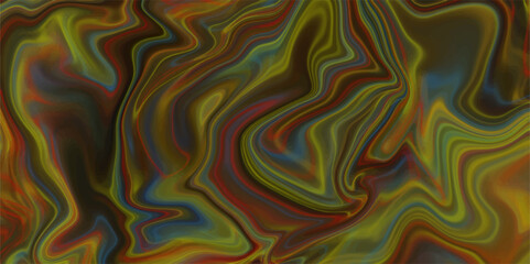 Fototapeta premium Seamless Flowing Soft Waves Swirls Pattern Light and Motion for Fabric Printing. Colorful wood old ripples background texture. Beautiful multicolor pattern for any decor or design. liquid painting