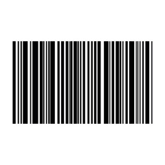 Barcode isolated on color background. Code stripes sticker. Barcode labels, customers qr code.