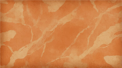 Abstract RGB dark orange old paper background with marbled vintage texture in elegant website or textured paper design.