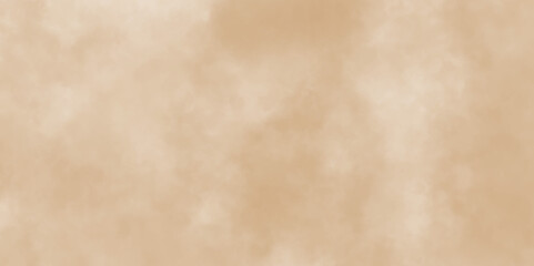 Watercolor light brown background painting textured on grungy distressed abstract design element, beige splash of brown powder paint vintage grunge texture and watercolor splashes on white background.