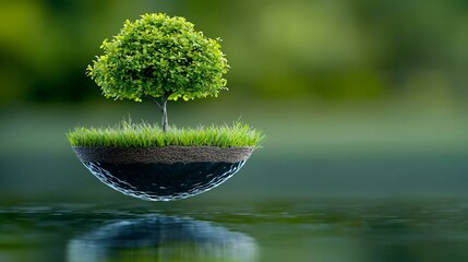 Eco-friendly travel guide concept with carbon footprint reduction and green transportation tips