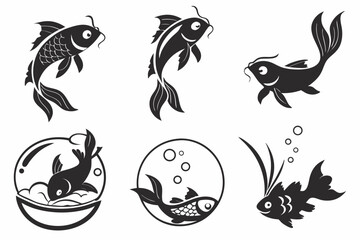 Fototapeta premium vector set of heraldic symbols