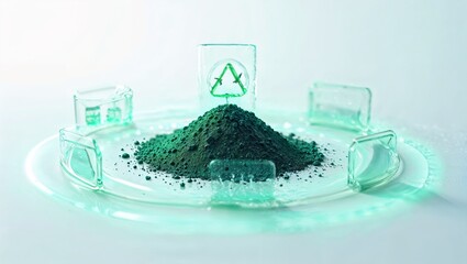 Recycled Cathode Powder in Circular Display