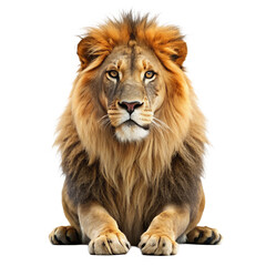Fototapeta premium lion isolated on transparent background png