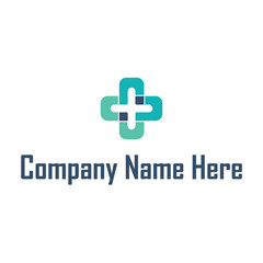 Healthcare Logo with Cross 