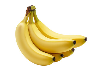 Vibrant Yellow Bananas A Bunch of Sweet, Ripe, and Delicious Fruit - Perfect for Healthy Snacks