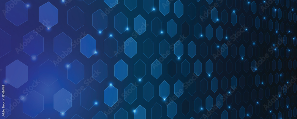 Poster Abstract futuristic high technology and science background with light effect