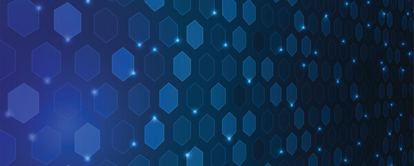 Abstract futuristic high technology and science background with light effect