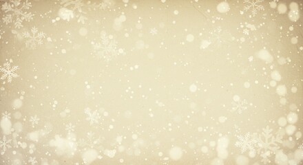 Winter snowflakes background for holiday celebration and festive design