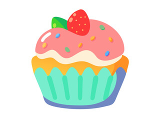 cupcake with icing