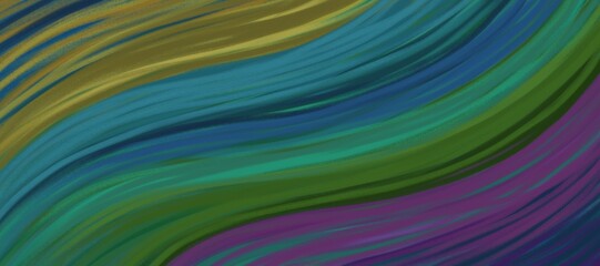 Abstract image for printing - digital painting. The picture is painted by hand on a tablet. © neurostructure