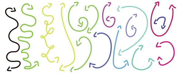 hand drawn vector set of floral elements