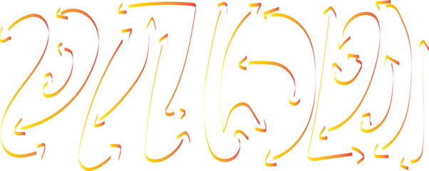 hand drawn vector set of floral elements