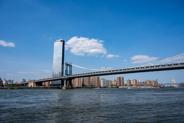 Naklejka premium brooklyn bridge new york