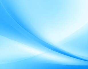 Fototapeta premium Blue Abstract Background – Smooth Gradient from Blue to White for Minimal and Modern Design
