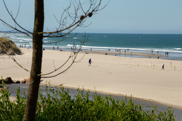 Sunday Beach Day in Cabedelo, Viana do Castelo, Portugal.