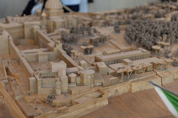 Wood Model The Vatican The