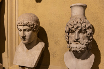Statue Busts The Vatican Museum
