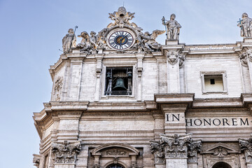 St. Peter's Square in Vatican, Italy
