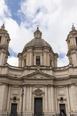 Church of Saint Agnese in Rome, Italy
