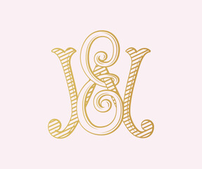 EW, WE, logo EW, Letter EW,  Monogram EW, Wedding Monogram, Wedding Logo, Logo Design , Monogram Vintage