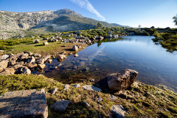 Laguna Chica y Pico Peñalara