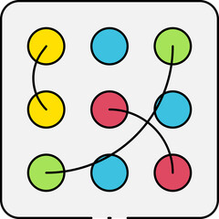 Sewing single icon vector illustration