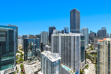 Obraz premium View of Brickell Miami