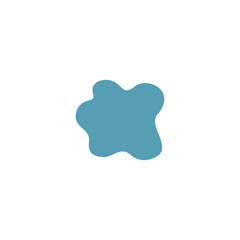 Abstract groovy funky shape elements 