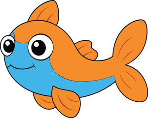 scaley steve   cartoon fish on white background   .eps