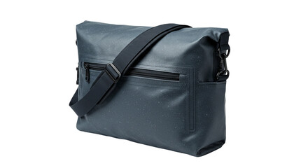 The everyday essential A stylish waterproof messenger bag ready to tackle any adventure and on transparent background