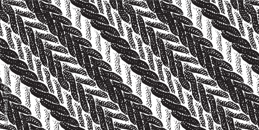 Poster vector fabric texture. distressed texture of weaving fabric. grunge background. abstract halftone ve