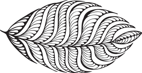 floral geometric pattern. Tileable, repeating black and white background. Texture vector.