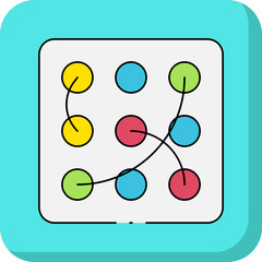 Sewing single icon vector illustration