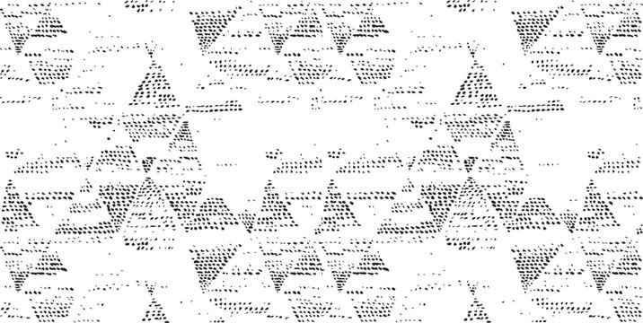 Black and white geometric pattern. Tileable texture background.