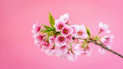 Delicate Pink Cherry Blossoms A Stunning Floral Springtime Display