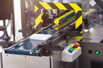 Packaging line for the production of medicines plant