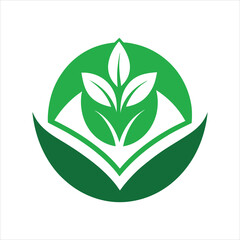 Green Garden Logo Template Vector Illustration