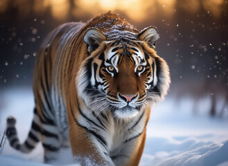 Siberian Majesty at Golden Hour