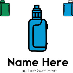 Vape Culture Vector Collection: Devices and Vaping Illustrations