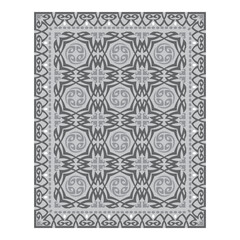 Art Nouveau Floral Seamless Pattern in Vintage Palette